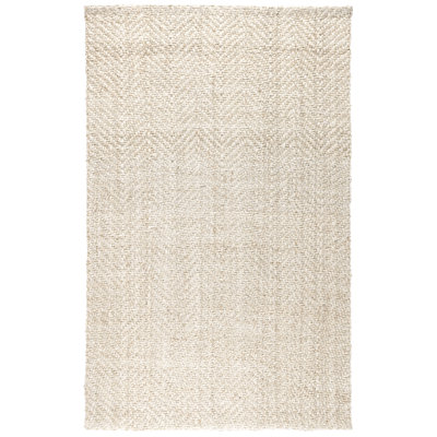 Chevron Handwoven Jute Area Rug