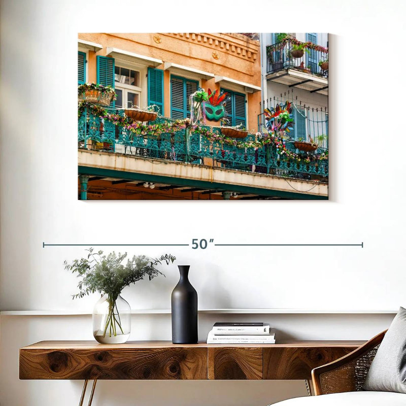 Balcon Gras, H 26 po x l 39 po