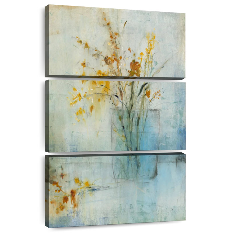 Avery Blue Container I, 38" H x 24" W