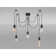 Dreifa 5 - Light Black Cable Cluster Pendant