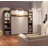 Osterman Storage Murphy Platform Bed with 2 Narrow Closet Organizers-1902104767-1902104764