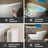 WOODBRIDGE 66-7/8" L x 31-1/2" W Luxury Contemporary Solid Surface Stone Resin Freestanding Bathtub in Matte White
