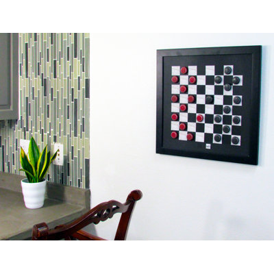 Handmade Sports Wall Decor on Solid Wood