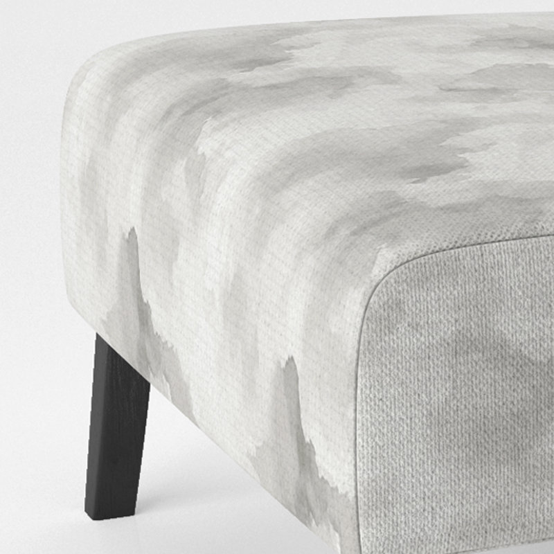 Fauteuil de chambre Abstract, Pantoufle sans accoudoirs