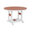 Berlin Gardens Garden Classic Regular Top With White Base Round Counter Height Table-936500525-929274359