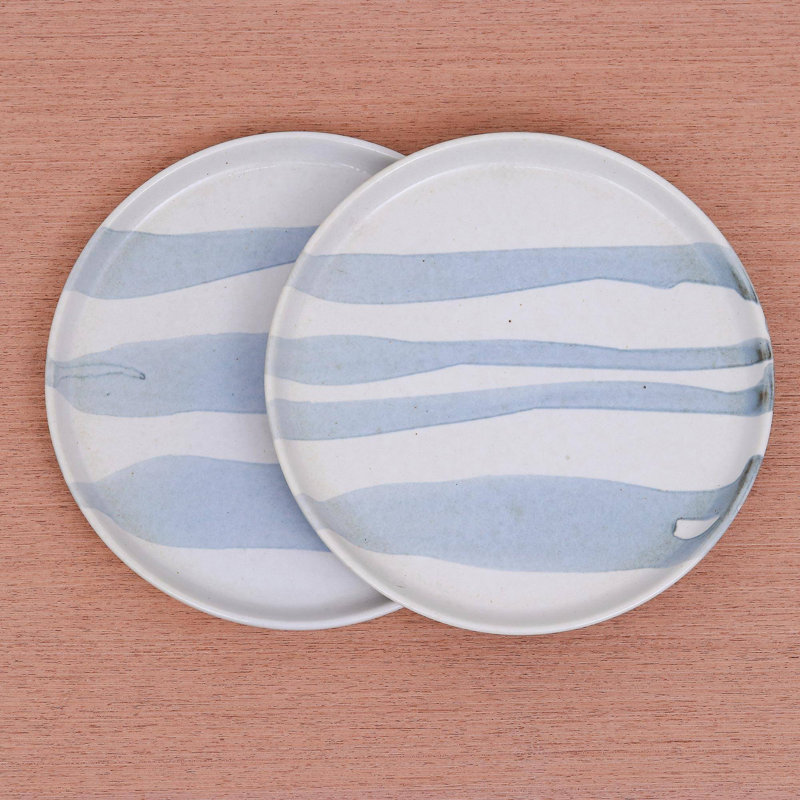 Roldao Wet Paint 8"  Dessert Plate
