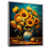 Silver Floater Framed