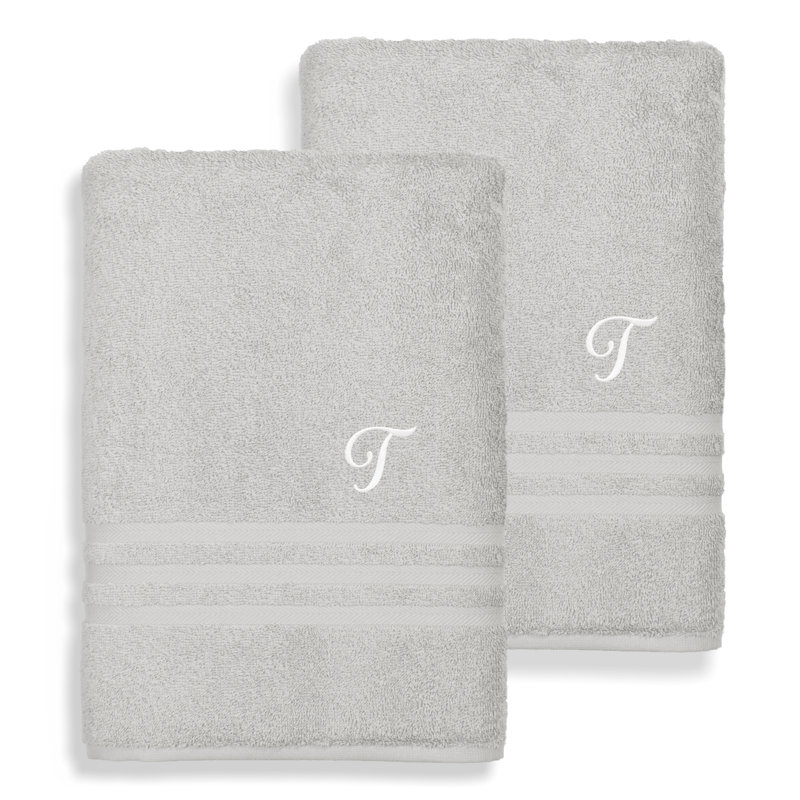 Denzi Midweight Bath Sheet, T, Gray