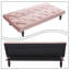 Canapé-lit simple en velours convertible de 65,81 po de large Émileo-1330638613