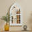 Merrie Wood Flat Wall Mirror-1852958236