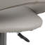 Peggy Swivel Upholstered Adjustable Height Counter Stool with Metal Frame