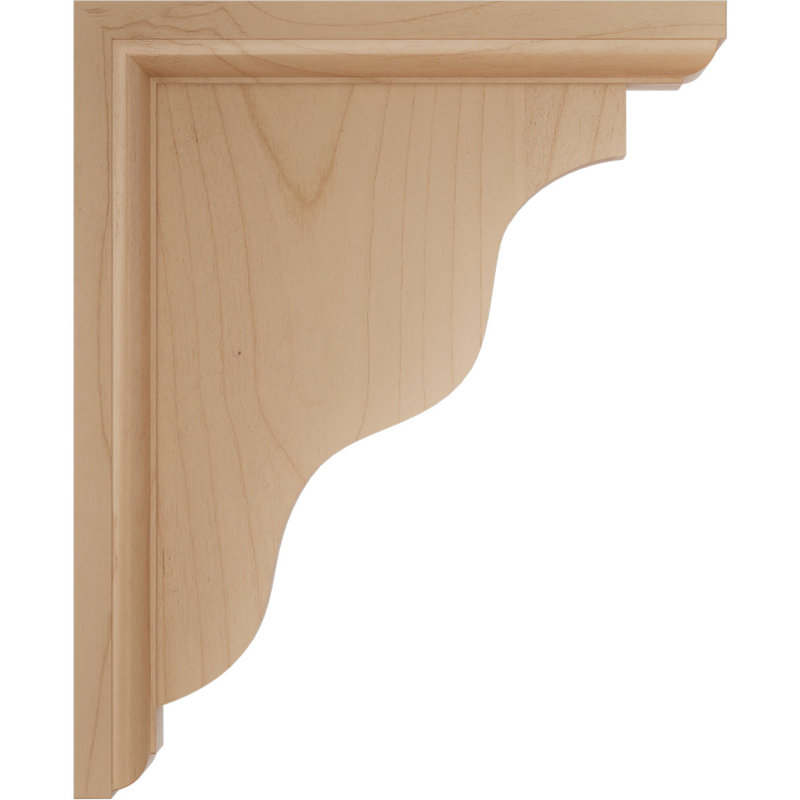 Support traditionnel Hamilton, Aulne, H 11 po x l 2,25 po x P 9 po