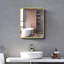 Armoire à pharmacie murale ou en métal avec miroir-445200566-445200561
