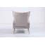 Chaise d'appoint rembourrée avec motif capitonné et repose-pieds-2021311257