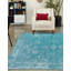Tapis floral turquoise Brandt-22568290