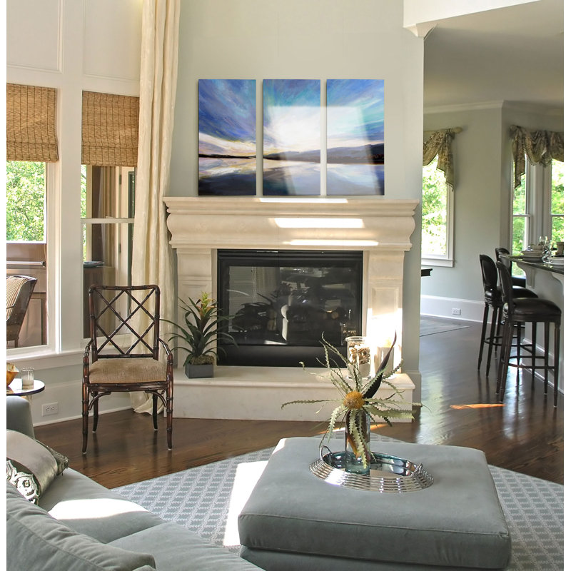 « salt flats i », impression multi-pièces sur toile, H 24 po x l 36 po x P 1,5 po