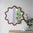 Wooden Accent Mirror with Unique Frame