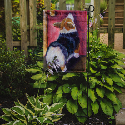 Kaisya Double Sided 15 in. H x 11 in. W Polyester Animal Garden flag