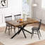 Table de salle à manger extensible 55,11 po - 70,86 po-1255511281
