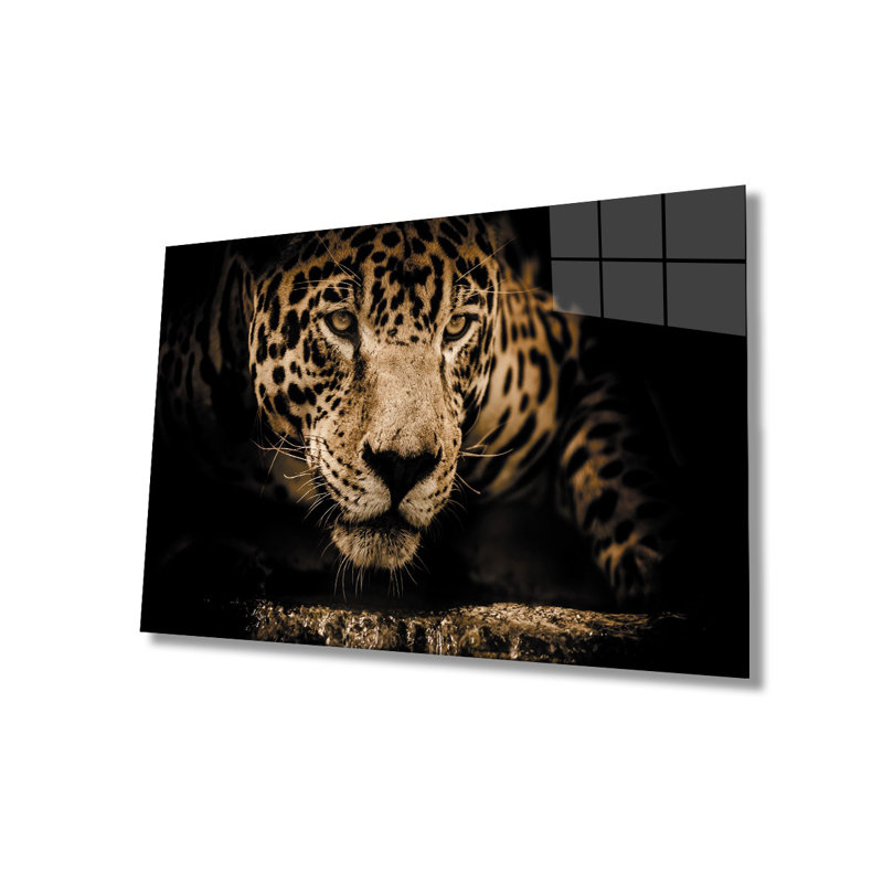 Elegant Decorative Tempered Glass Painting, 18.1 x 28.3 inches | 100% Tempered Glass, Thickness: 0.16 inches | Stunning Artwork for Home Décor, Living Room, & Office Spaces, Durable & Easy to Clean