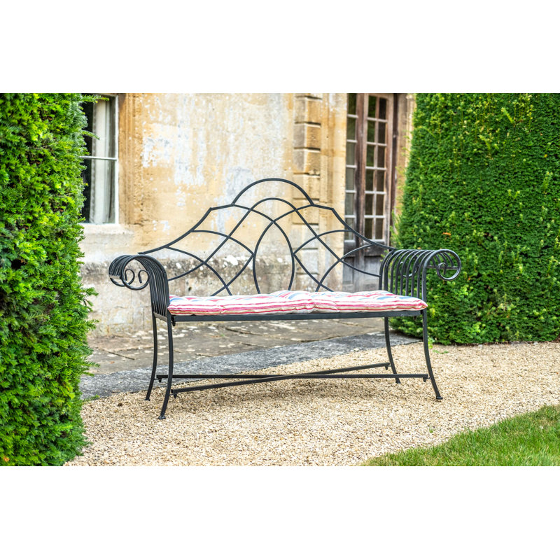 Overbey 2 Seater Steel Bench