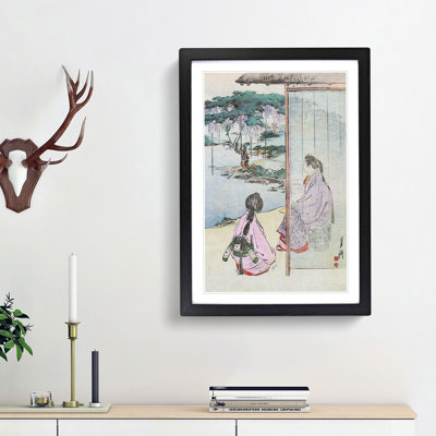 View of the Wisteria Tree - Framed Print