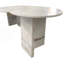 Table basse en marbre naturel blanc, petite table, table de salon, pierre naturelle, marbre véritable, marbre véritable-669487785