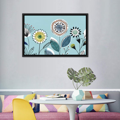 «Scandi Florals I» par Isabelle Z - impression d'art graphique