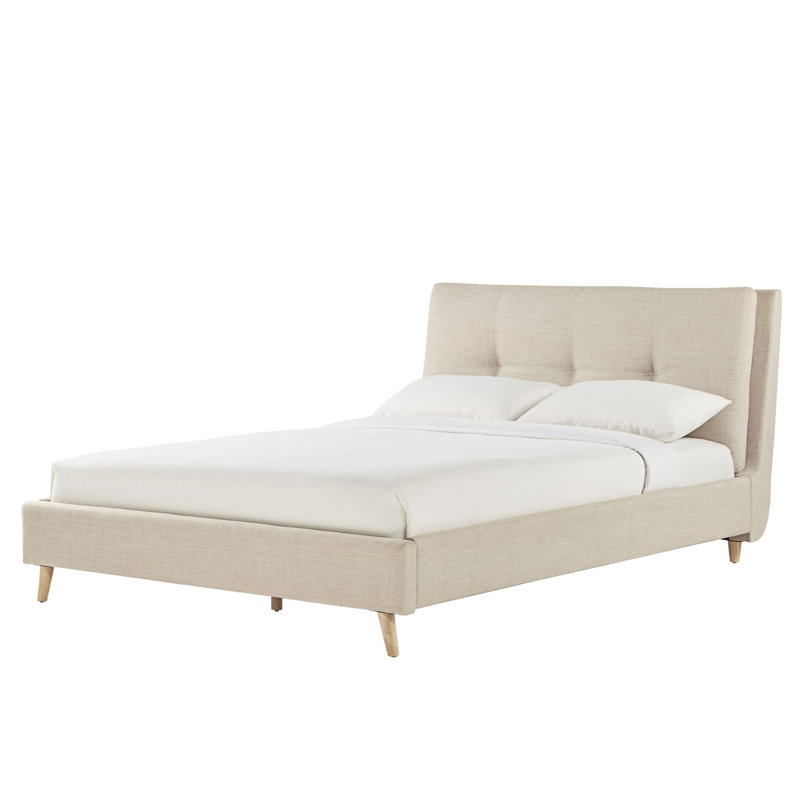 Deemer Upholstered Headboard, Beige, Queen