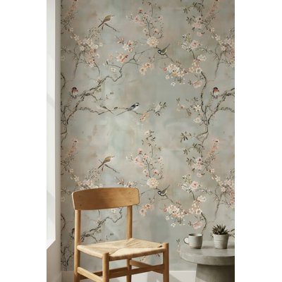 Rouleau de fleurs de cerisier chinois Bryelle