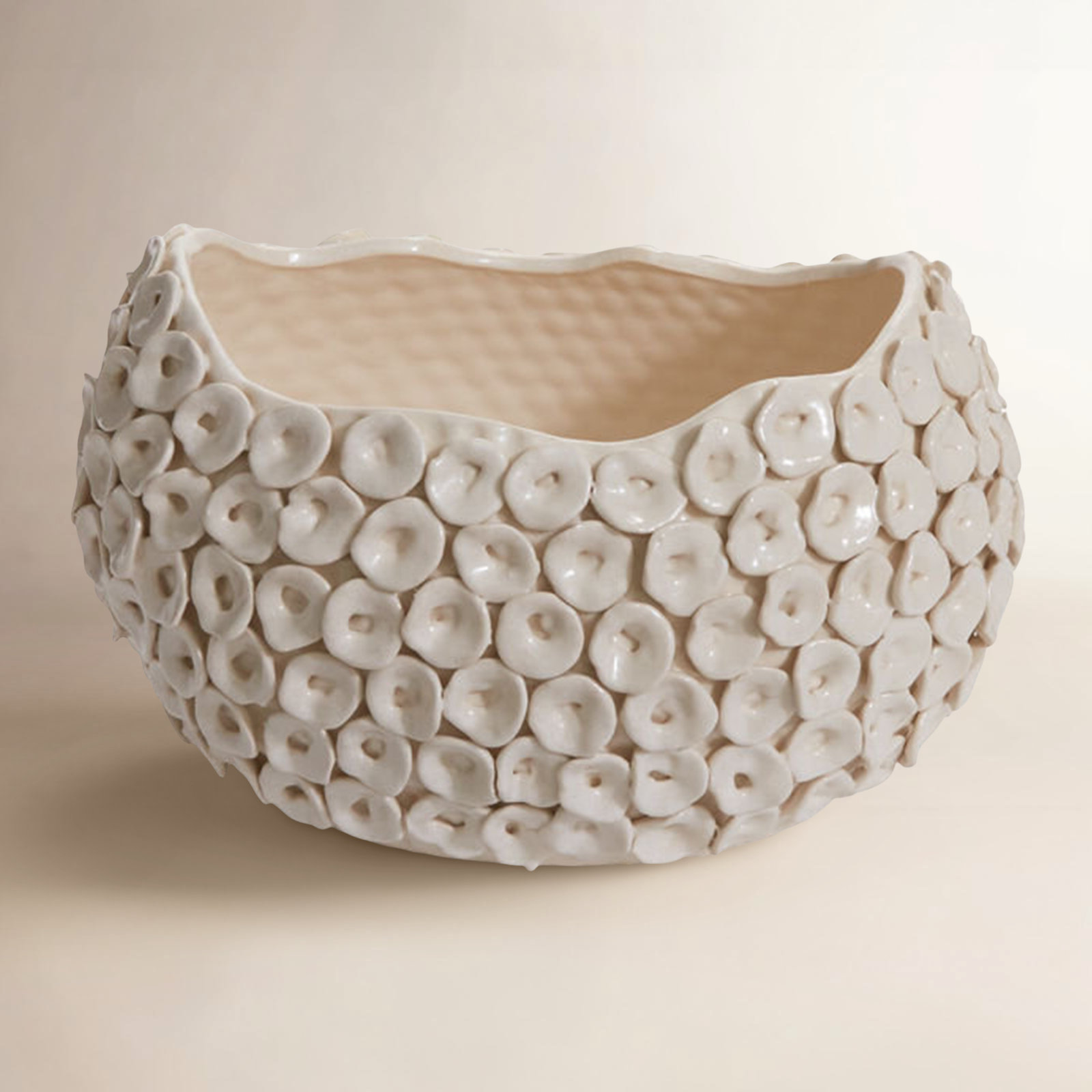 Luanda Bowl, 9.25" H x 12" W x 16" D