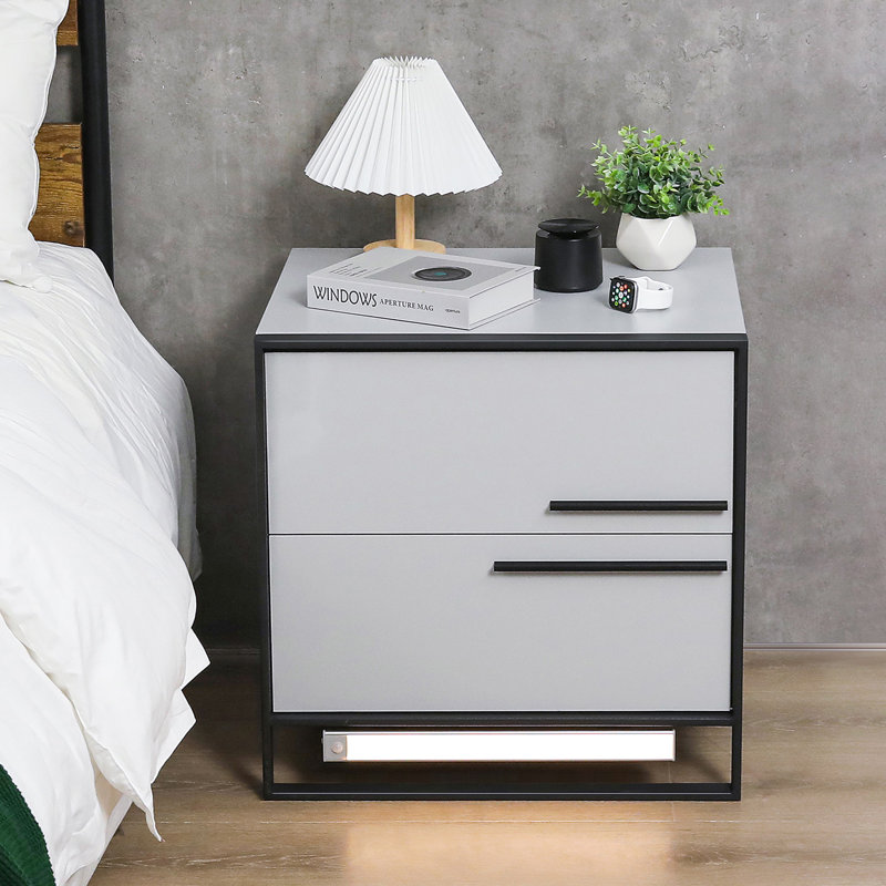 Nightstand With Human Sensor Light