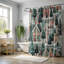 Rideau de douche Peppermint Lane - Premium-1188315834