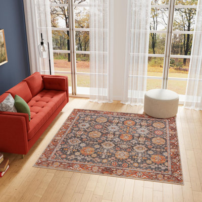 Tapis bleu marine Aucun