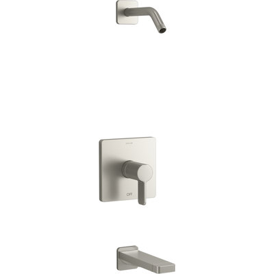 Parallel Bath and Shower Trim Set