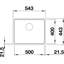 Subline Inset Kitchen Sink-21924064