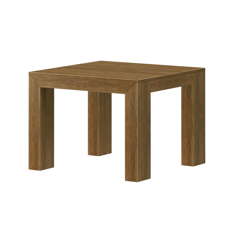 Table de bout en bois massif Daydrian, Pacanier