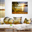 Beautiful View of Sunset over Lake Pillow-363372928-363379812
