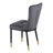 Velvet Upholstered Parsons Chair-1363855925