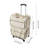 2-Layer Rolling Pet Carrier With Mesh Windows