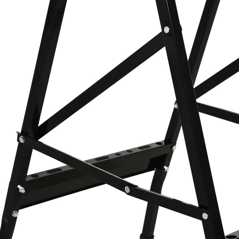 60.5cm W Manufactured Wood Top Height-Adjustable Workbench