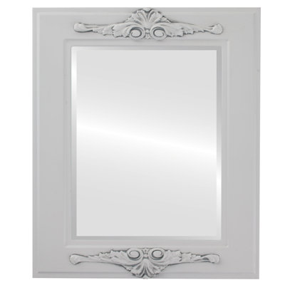 Retiro Wood Flat Wall Mirror