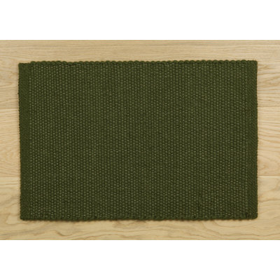Solid Colour Wool Area Rug