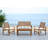 Andralyn Acacia 4 - Person Patio Conversation Set with Cushions-1013235573-1039766069
