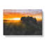 Sunrise Over A Meadow - Wrapped Canvas Painting-56646303
