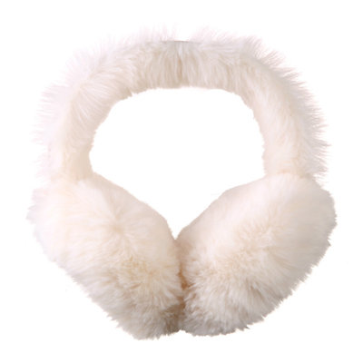 Foldable Winter Lint Earmuffs For Cold Insulation  Thickened Earmuffs For Outdoors  Windproof Earmuffs And Long Lint Hair In Two Colors