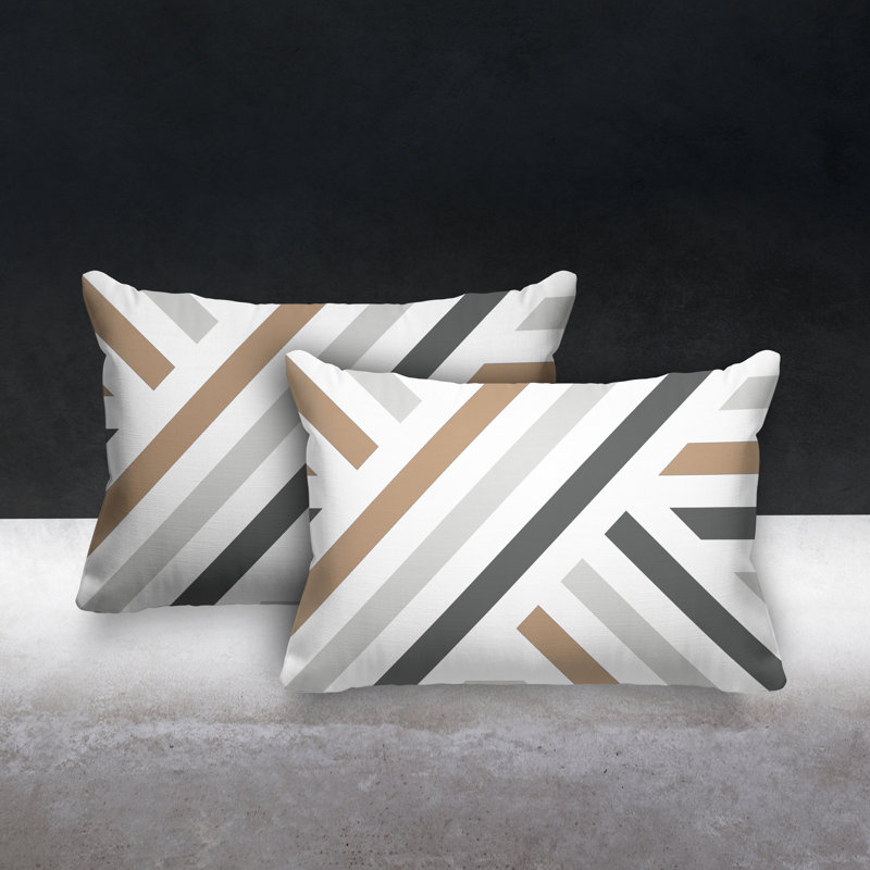  Coussin décoratif intérieur / extérieur sans ajout décoratif, Beige
