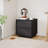 18.9" Wooden Nightstand with 2 Drawers-9099502