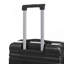 20 po / 24 po / 28 po 3 pièces / ensemble en valise à roulettes ABS, valise de cabine, couleur assortie, cadenas à combinaison (gris foncé)