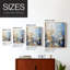 Impression encadrée FLORAL Series CCLxx - Bois massif-226954983